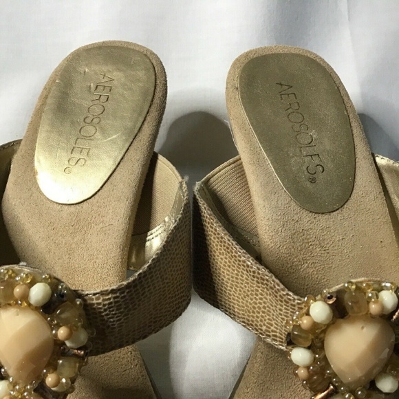 Aerosoles Embellished Ladies “Wine Cellar” 8.5 - Picture 7 of 8